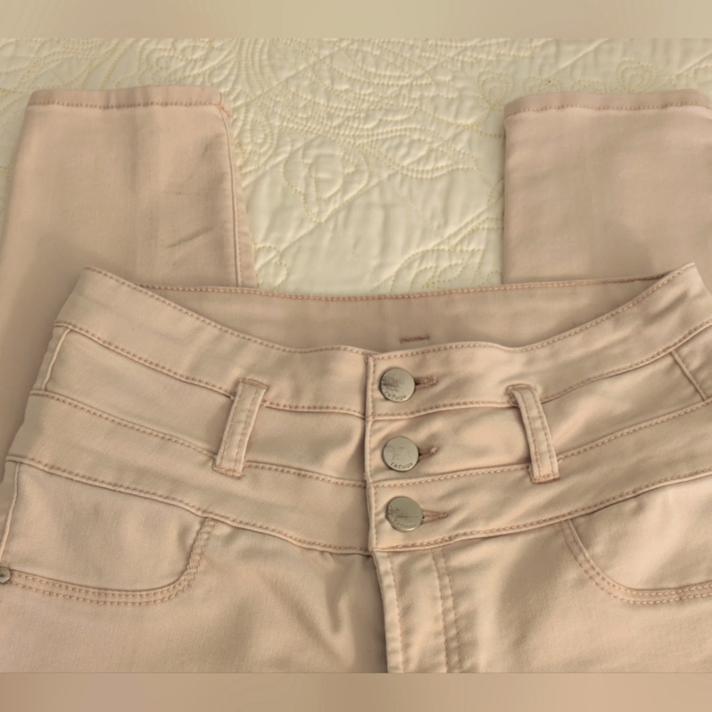 Refuge Blush Pink Denim Jeans Size 2
